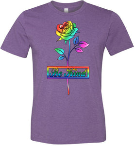 Be Kind Rose Black Outline