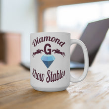 Load image into Gallery viewer, Diamond G Show Stables Personalized White Ceramic Mug