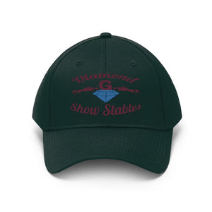 Diamond G Riding Stables Unisex Twill Hat