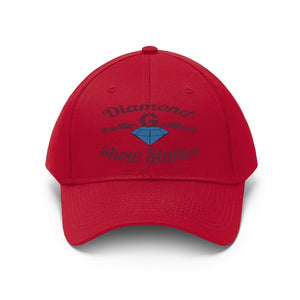 Diamond G Riding Stables Unisex Twill Hat