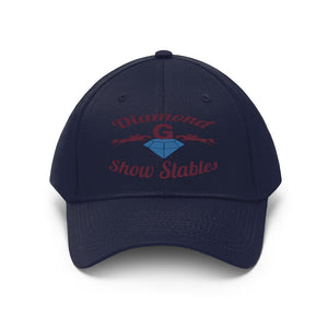 Diamond G Riding Stables Unisex Twill Hat