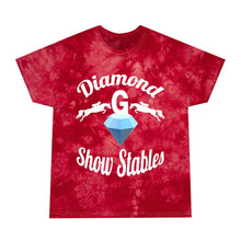 Load image into Gallery viewer, Diamond G Show Stables Tie-Dye Tee, Crystal