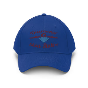 Diamond G Riding Stables Unisex Twill Hat