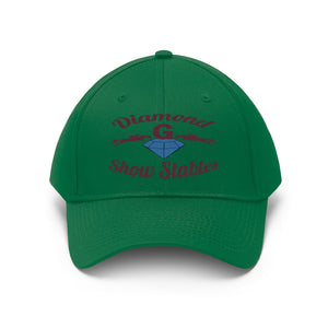 Diamond G Riding Stables Unisex Twill Hat