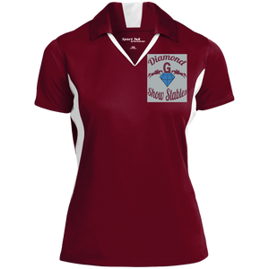 Diamond G show Stables Ladies' Colorblock Polo