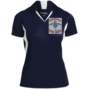 Diamond G show Stables Ladies' Colorblock Polo