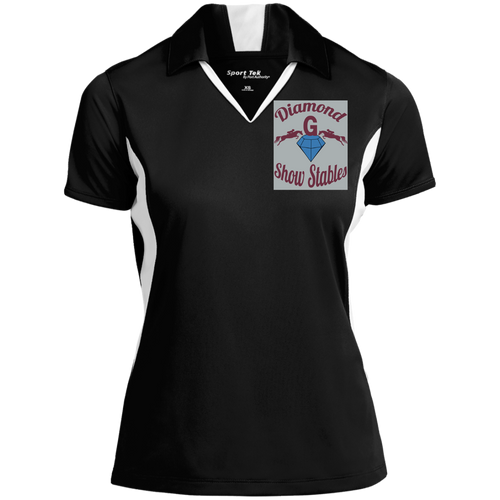 Diamond G show Stables Ladies' Colorblock Polo