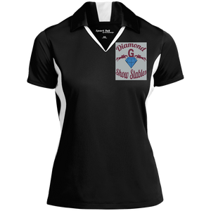 Diamond G show Stables Ladies' Colorblock Polo