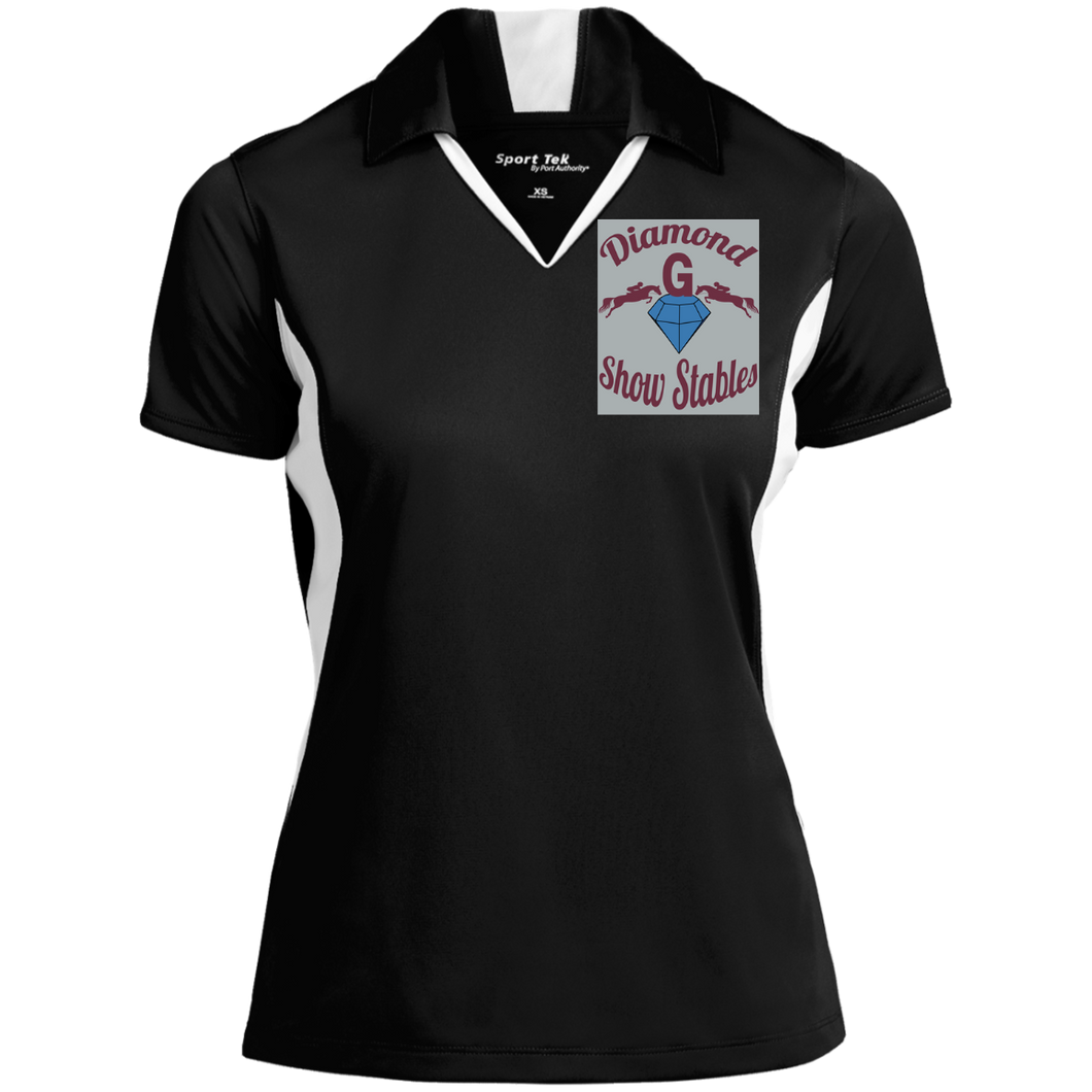 Diamond G show Stables Ladies' Colorblock Polo