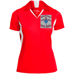 Diamond G show Stables Ladies' Colorblock Polo