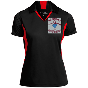 Diamond G show Stables Ladies' Colorblock Polo