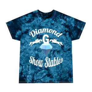 Diamond G Show Stables Tie-Dye Tee, Crystal