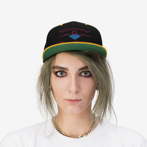 Diamond G Unisex Flat Bill Hat