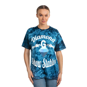 Diamond G Show Stables Tie-Dye Tee, Crystal