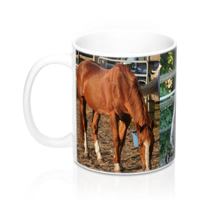 Horse Gifts-Horse Lover Gifts-Personalized Horse Picture Coffee Mug